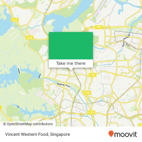 Vincent Western Food map