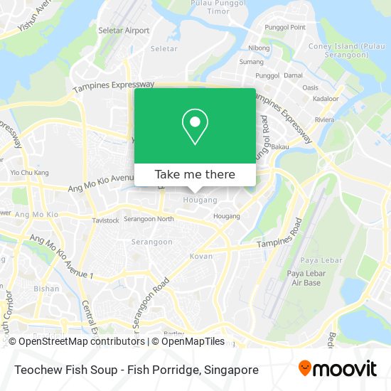 Teochew Fish Soup - Fish Porridge map