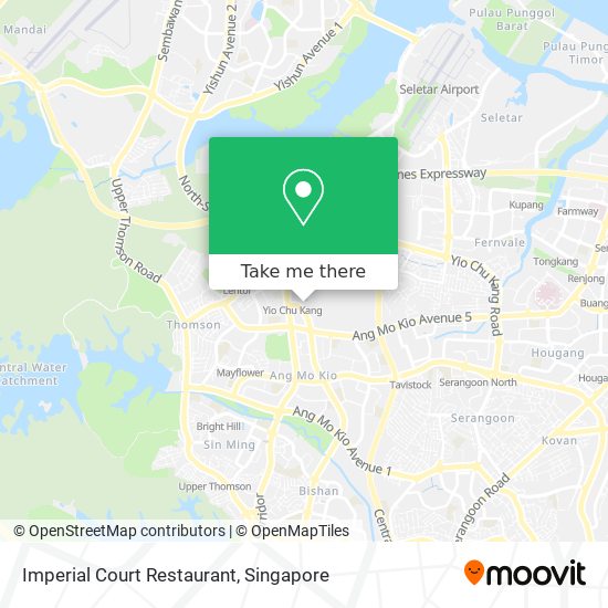 Imperial Court Restaurant map