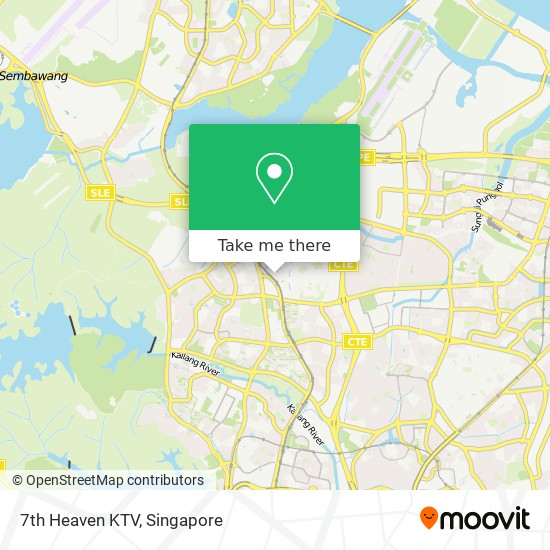 7th Heaven KTV map