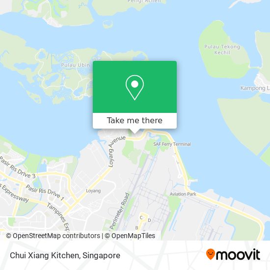 Chui Xiang Kitchen map