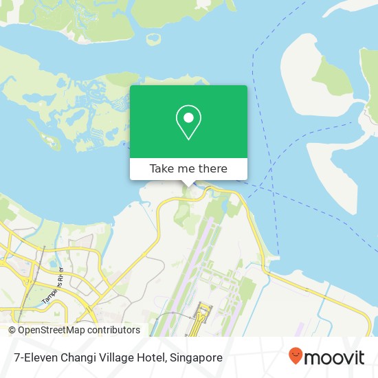 7-Eleven Changi Village Hotel map