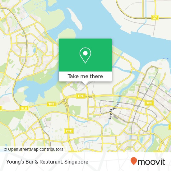 Young's Bar & Resturant map