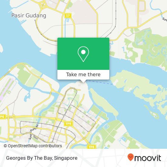 Georges By The Bay map