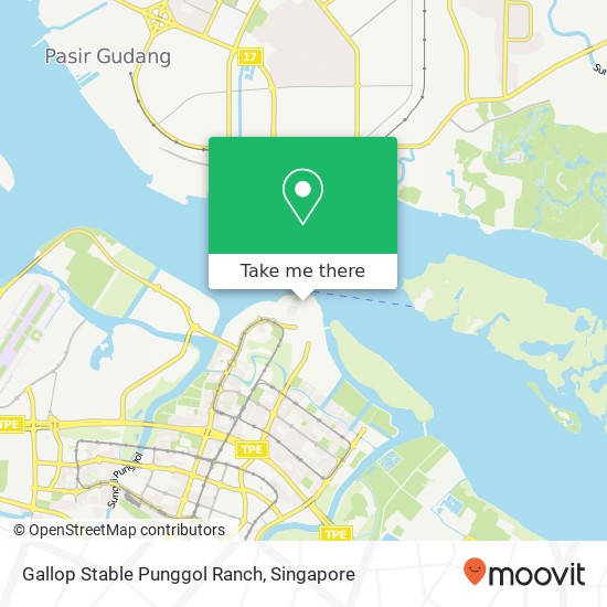 Gallop Stable Punggol Ranch map