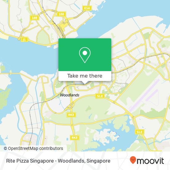 Rite Pizza Singapore - Woodlands地图