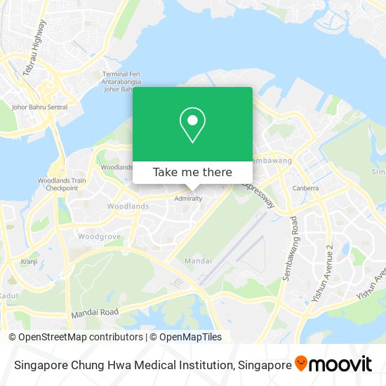 Singapore Chung Hwa Medical Institution地图