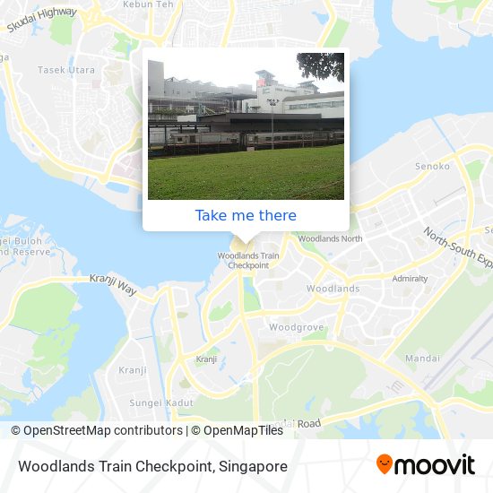 Woodlands Train Checkpoint地图