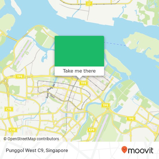 Punggol West C9 map