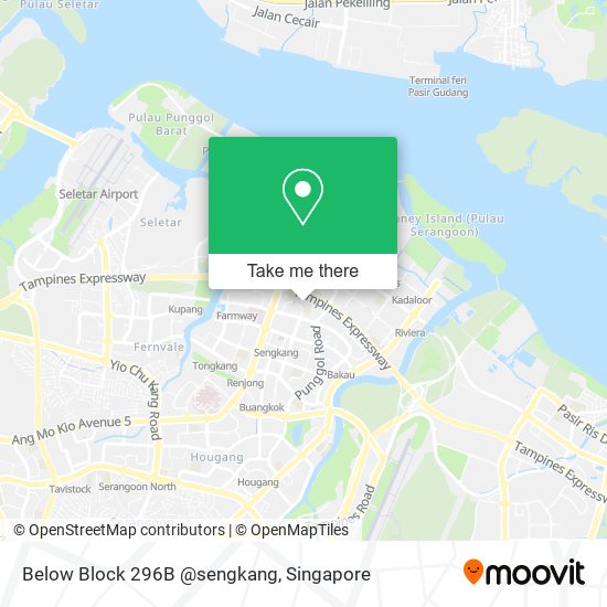Below Block 296B @sengkang map