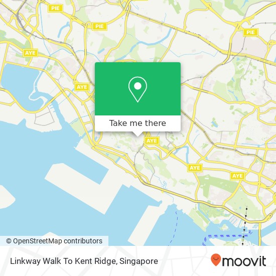 Linkway Walk To Kent Ridge map