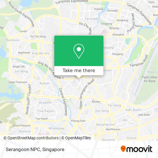 Serangoon NPC map