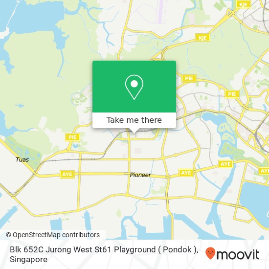 Blk 652C Jurong West St61 Playground ( Pondok ) map