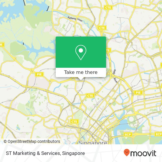 ST Marketing & Services map