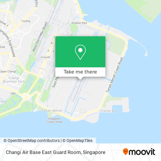 Changi Air Base East Guard Room map