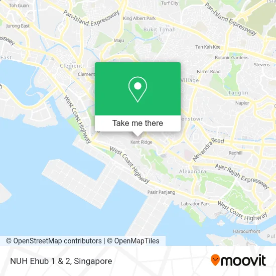 Bus Stop Ehub How to Get to NUH Ehub 1 & 2 in Southwest by Metro or Bus?