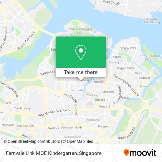 Fernvale Link MOE Kindergarten地图