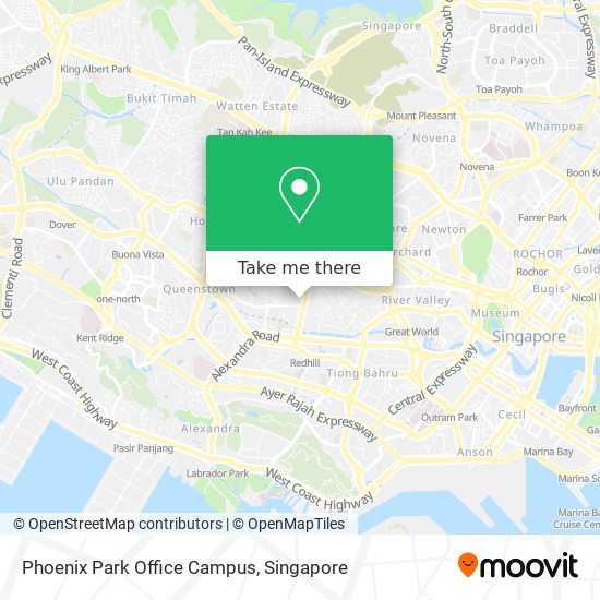 Phoenix Park Office Campus map
