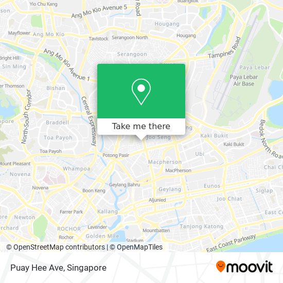 Puay Hee Ave map