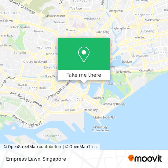 Empress Lawn map
