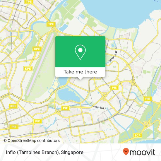 Inflo (Tampines Branch) map