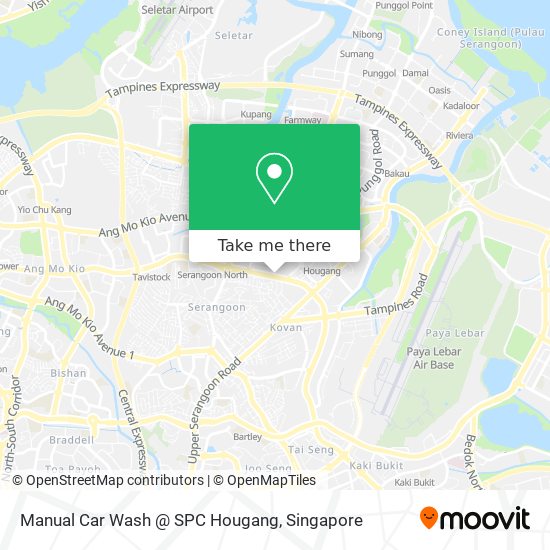 Manual Car Wash @ SPC Hougang map