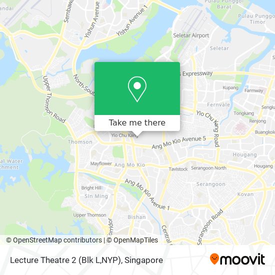 Lecture Theatre 2 (Blk L,NYP) map