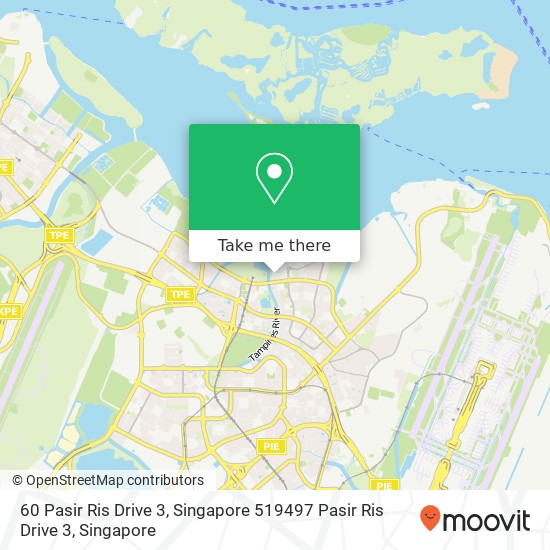 60 Pasir Ris Drive 3, Singapore 519497 Pasir Ris Drive 3地图
