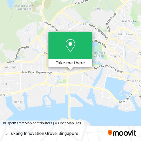 5 Tukang Innovation Grove map