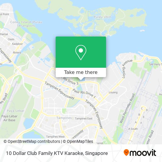 10 Dollar Club Family KTV Karaoke地图