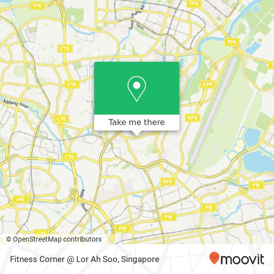 Fitness Corner @ Lor Ah Soo map