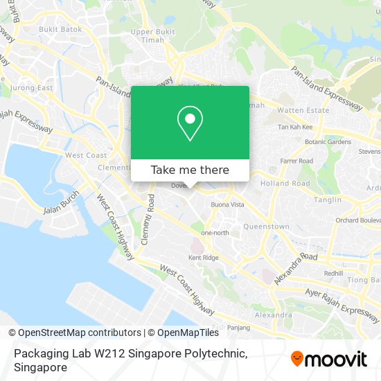 Packaging Lab W212 Singapore Polytechnic地图