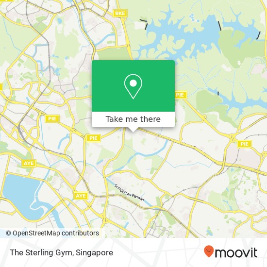 The Sterling Gym map