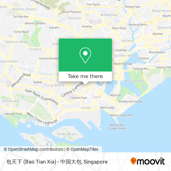 包天下 (Bao Tian Xia) - 中国大包 map