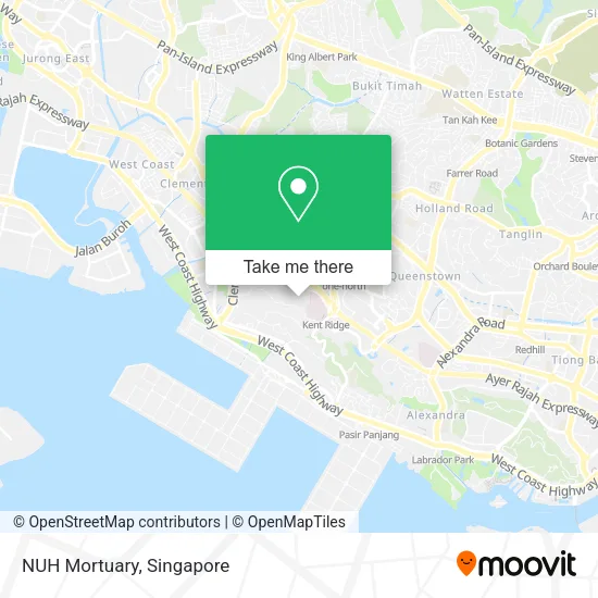 NUH Mortuary地图