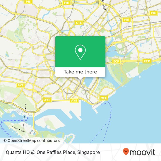 Quants HQ @ One Raffles Place map