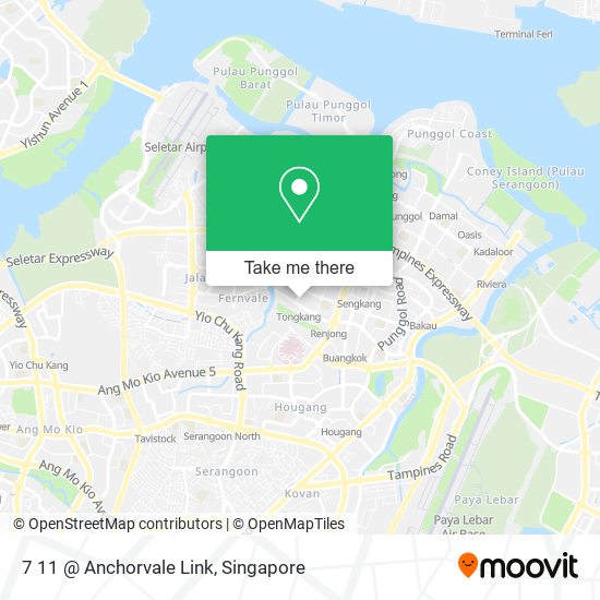 7 11 @ Anchorvale Link map