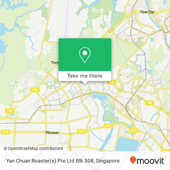 Yan Chuan Roaster(s) Pte Ltd Blk 508地图