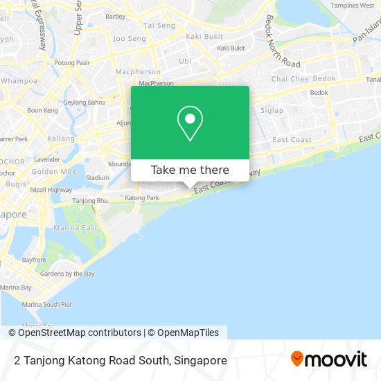 2 Tanjong Katong Road South map