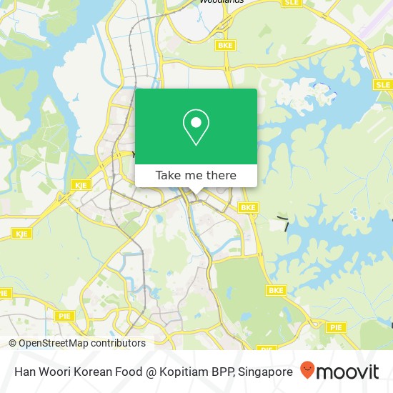 Han Woori Korean Food @ Kopitiam BPP map