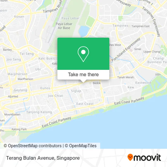 Terang Bulan Avenue map
