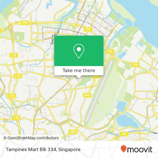 Tampines Mart Blk 334地图