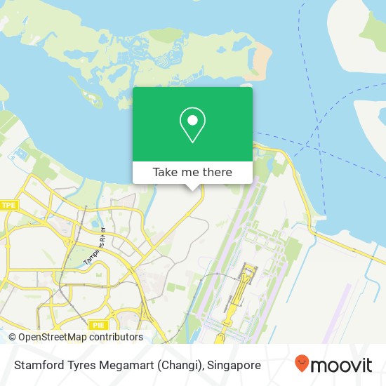 Stamford Tyres Megamart (Changi)地图