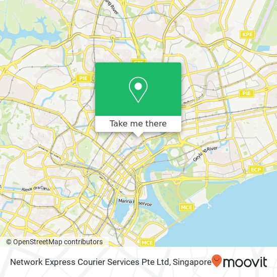 Network Express Courier Services Pte Ltd map