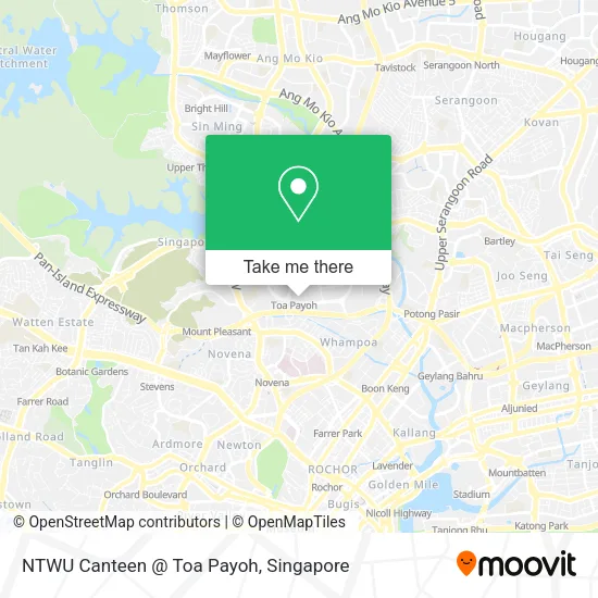 NTWU Canteen @ Toa Payoh map