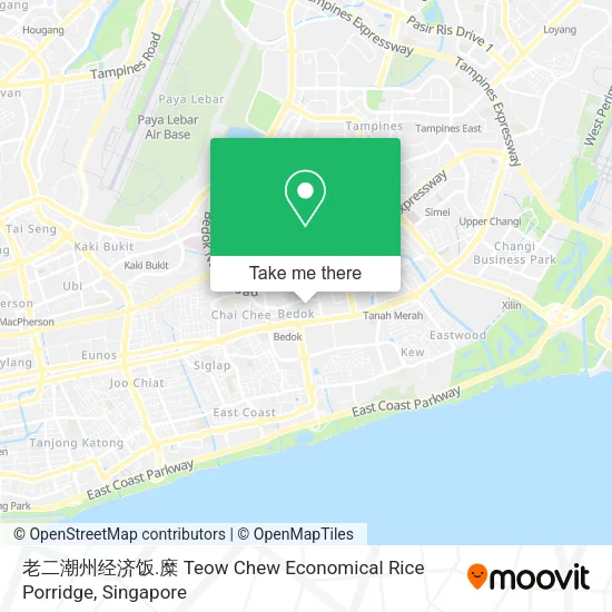老二潮州经济饭.糜 Teow Chew Economical Rice Porridge地图