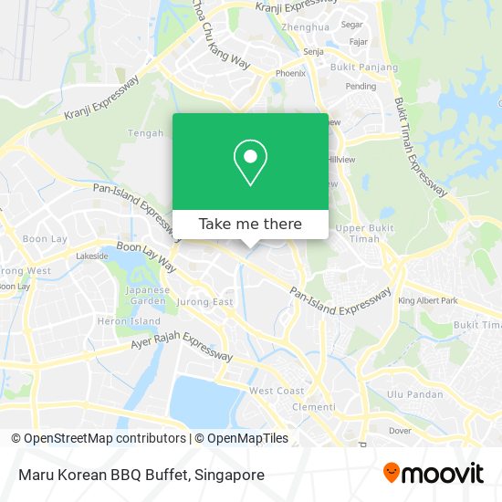 Maru Korean BBQ Buffet map