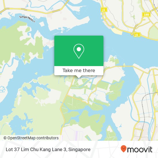Lot 37 Lim Chu Kang Lane 3 map