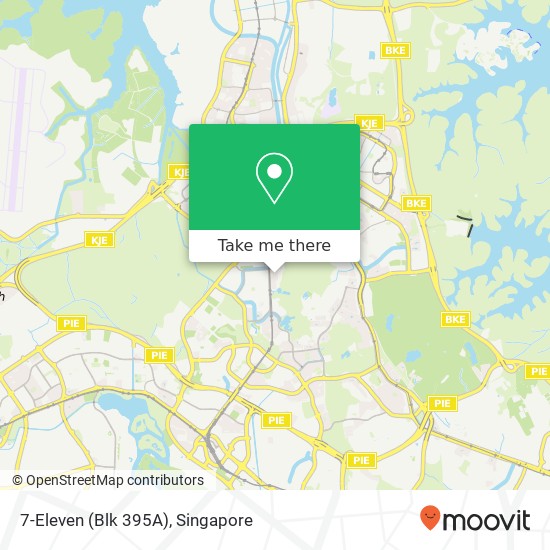 7-Eleven (Blk 395A) map