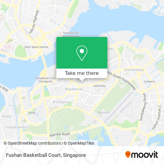 Fushan Basketball Court map